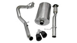 Corsa Performance 2009-2014 Chevrolet Avalanche, Suburban, GMC Yukon XL, 5.3L 6.0L V8, 3.0" Single Side Exit Cat-Back Exhaust System with Twin 4.0" Tips (14914) Sport Sound Level