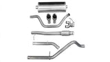 Corsa Performance 2009-2013 Chevrolet Silverado, GMC Sierra, 4.8L, 5.3L V8, 3.0" Dual Rear Exit Catback Exhaust System with 4.0" Tips (14923) Touring Sound Level