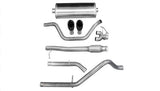Corsa Performance 2010-2013 Chevrolet Silverado, GMC Sierra, 4.8L, 5.3L, 6.0L V8 3.0" Dual Rear Exit Catback Exhaust System with 4.0" Tips (14927) Sport Sound Level