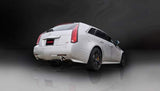 Corsa Performance 2011-2014 Cadillac CTS-V Wagon 6.2L V8, 2.5" Dual Rear Exit Axle-Back Exhaust System with Single 3.5" Tips (14948) Sport Sound Level
