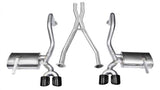 Corsa Performance 1997-2004 Chevrolet Corvette C5/ C5 Z06 5.7L V8, 2.5" Dual Rear Exit Cat back Exhaust System with Twin 4.0" Tips (14962) Xtreme Sound Level