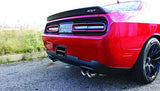 Corsa Performance 2015-2019 Dodge Challenger SRT, Hellcat, 6.4L, 6.2L V8, 2.75" Dual Rear Exit Catback Exhaust System with 3.5" Tips (14989) Xtreme Sound Level