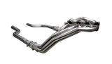 Corsa Performance 2009-2019 Dodge Challenger, Charger, 300, SRT, 6.1L, 6.2L, 6.4L Long Tube Headers 1.875" x 3.0" Catless/Offroad (16109) w/ Connection Pipes