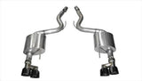 Corsa Performance 2015-2017 Ford Mustang GT, 5.0L V8, 3.0" Axle-Back Exhaust System with Twin 4.0" Tips (14334) Sport Sound Level