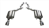 Corsa Performance 2015-2017 Ford Mustang GT, Converbile, 5.0L V8, 2.75" Axle-Back Exhaust System with Single 4.5" Tips (14338) Touring Sound Level