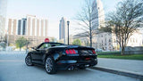 Corsa Performance 2015-2017 Ford Mustang GT, Converbile, 5.0L V8, 2.75" Axle-Back Exhaust System with Single 4.5" Tips (14338) Touring Sound Level