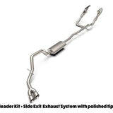 Kooks Headers & Exhaust:  2019+ CHEVROLET SILVERADO/GM 1500 SERIES TRUCK 6.2L 1 3/4 X 3 STAINLESS LONG TUBE HEADER KIT