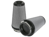 AFE: Magnum FLOW Pro DRY S Air Filters (Pair) 3-1/2"F x 5"B x 3-1/2"T (INV DOME) x 8"H in. (1 pr)