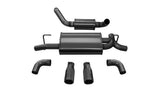 Corsa Performance 2018-2019 Jeep Wrangler JL, 3.6L V6, 2.5" Dual Rear Exit Axle-Back Exhaust System with 3.5" Tips (21016) Touring Sound Level
