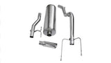 Corsa Performance 2004-2005 Dodge RAM 1500 4.7L, 5.7L V8, 3.0" Single Side Exit Catback Exhaust System with 4.0" Tip (24403) Sport Sound Level