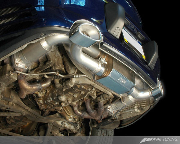 AWE: 2001-2005 Porsche 996 Turbo 3.6L - Performance Exhaust w/200 cell cats