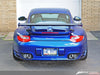 AWE: 2010-2012 Porsche 997.2TT Performance Exhaust System w/Polished Silver Quad Tips