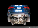AWE: BMW 320i F30 - Touring Edition Exhaust System w/90mm Chrome Silver Tip
