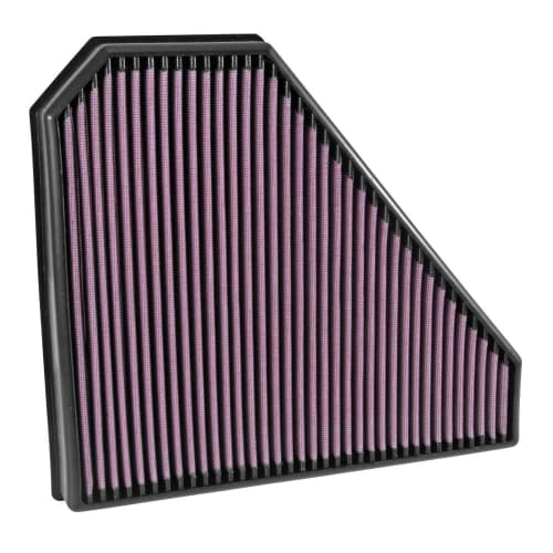 33-5028 K&N REPLACEMENT AIR FILTER -- 2014-2019 CADILLAC CTS V-SPORT V6-3.6L F/I