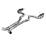 Kooks Headers & Exhaust:  2015+ FORD MUSTANG GT 5.0L FULL 3" EXHAUST SYSTEM W/ H-PIPE & BLACK TIPS
