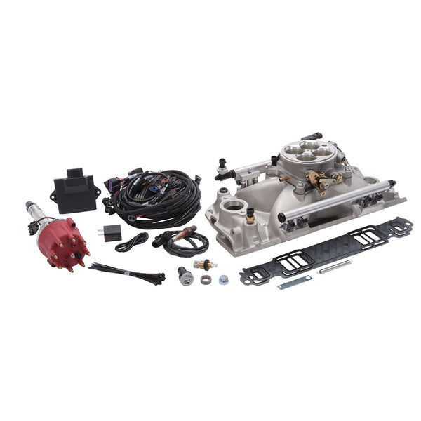 Edelbrock Pro-Flo 4 EFI Traditional 4150-Style Kit #356900 For SB Chevrolet W/O Tablet