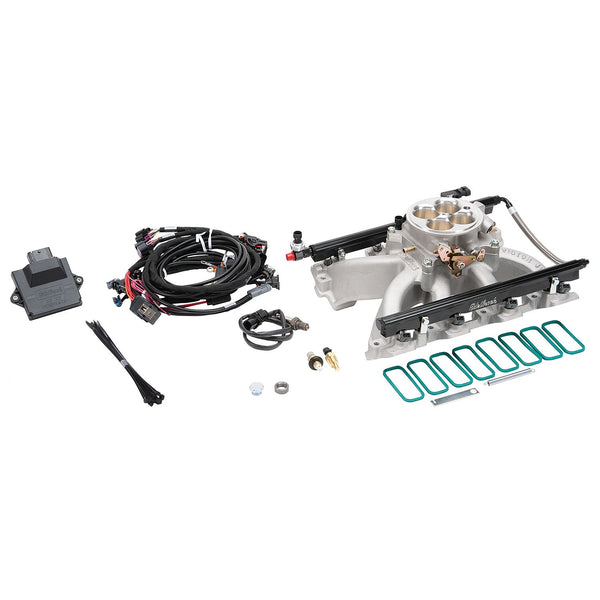 Edelbrock Pro-Flo 4 EFI Traditional 4150-Style Kit #357100 Chevy LS Gen III/IV w/o Tablet