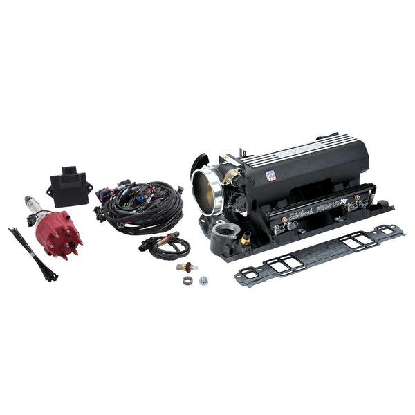 Edelbrock Pro-Flo 4 EFI XT-Style Kit #357930 For 1986 & Earlier Chevrolet SB w/o Tablet