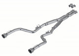 MBRP: 2015-21 Charger 6.2 / 6.4L, 2017-21 Charger 5.7L -- 3" Dual Rear Exit Aluminized Catback Exhaust
