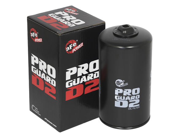 AFE: Pro GUARD D2 Oil Filter Cartridge: 4.25in OD x 4.25in HT