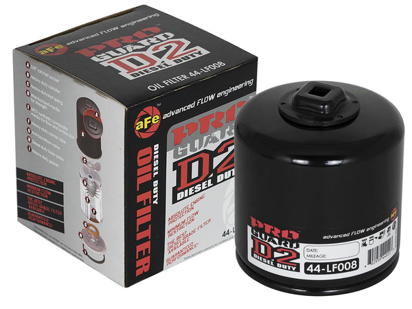 AFE: Pro GUARD D2 Oil Filter Canister: 3.66in OD x 3.66in HT