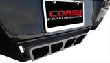 Corsa Performance 2014-2019 C7 Chevrolet Corvette 2.75" Dual Rear Exit Valve-Back + X-Pipe with Polygon Tip (14763CB) Xtreme+ Sound Level