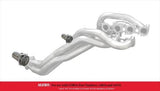 Corsa Performance 2011-2014 Mustang GT 5.0L V8 3.0" Catless / Offroad CORSA Exhaust Connection Pipes (16018)