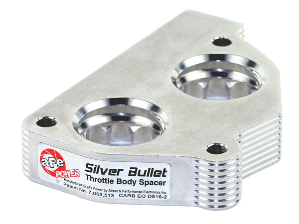 AFE: Silver Bullet Throttle Body Spacer GM C/K 1500/2500/3500 87-95 V6-4.3L/V8-5.0L/5.7L