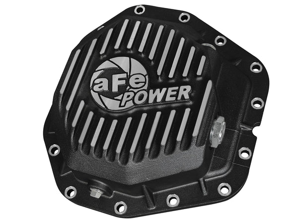 AFE: Rear Differential Cover, Machined Fins; Pro Series Ford F-350/F-450 17-19 V8-6.7L (td) Dana M300-14 (Dually)