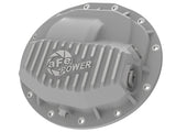 AFE: Street Series Front Differential Cover Raw w/ Machined Fins RAM Diesel Trucks 13-18 L6-6.7L; RAM Gas Trucks 13-18 V8-5.7L/6.4L