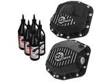 AFE: Pro Series Front & Rear Differential Covers - Machined Fins w/ Gear Oil Jeep Wrangler (JL) 18-20 (Dana M210 & M220) Part Number: 46-7100AB