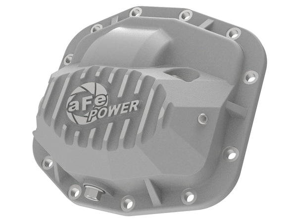 AFE: Street Series Front Differential Cover Raw w/ Machined Fins Jeep Wrangler (JL) 18-20 (Dana M186)