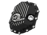 AFE: Pro Series Front Differential Cover Black w /Machined Fins GM 2500/3500 11-18 V8-6.0L/6.6L (AAM 9.25)