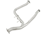 AFE: Twisted Steel Y-Pipe 3" to 3-1/2" Aluminized Steel Exhaust System (Race Series) 	 Ford F-150 11-14 V6-3.5L (tt)