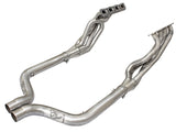 AFE: 1-7/8" Twisted Steel Long Tube Header & Connection Pipes; Race Series Dodge Charger Hellcat/Challenger Hellcat 15-19 SRT-8 V8-6.2L (sc)