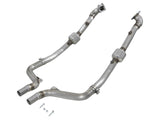 AFE: 3" to 2-1/2" Twisted Steel Connection Pipes; Street Series Dodge Challenger 11-19 V6-3.6L