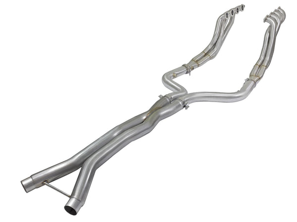 AFE: Twisted Steel Tri-Y Long Tube Header & X-Pipe (Race Series) Chevrolet Camaro SS 16-19 V8-6.2L