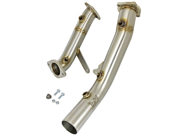 AFE: Twisted Steel Down-Pipe (Race Series) Cadillac ATS-V 16-19 V6-3.6L (tt)