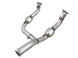 AFE: Twisted Steel Y-Pipe 3" to 3-1/2" Stainless Steel Exhaust System (Street Series) 19-20 GM Silverado/Sierra 1500 V8-6.2L