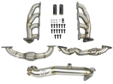 AFE: Twisted Steel Headers, Up-Pipes & Down-Pipe 15.5-16 GM Diesel Trucks V8-6.6L (td) LML