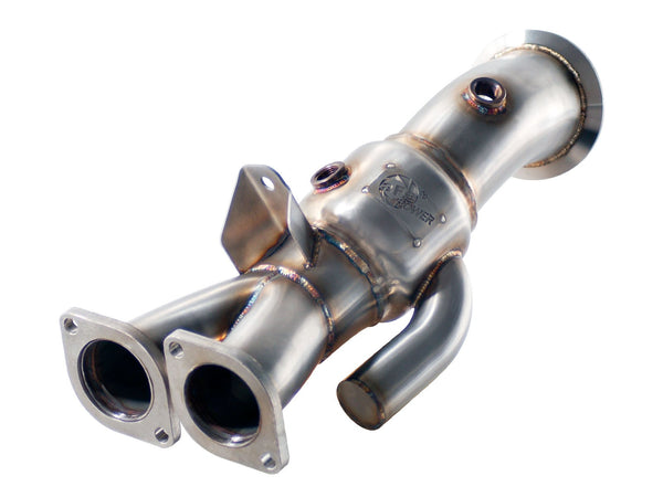 AFE: Twisted Steel Down-Pipe (Race Series) BMW 135i (E82/88) / 335i (E90/92/93) 11-13 L6-3.0L (t) N55