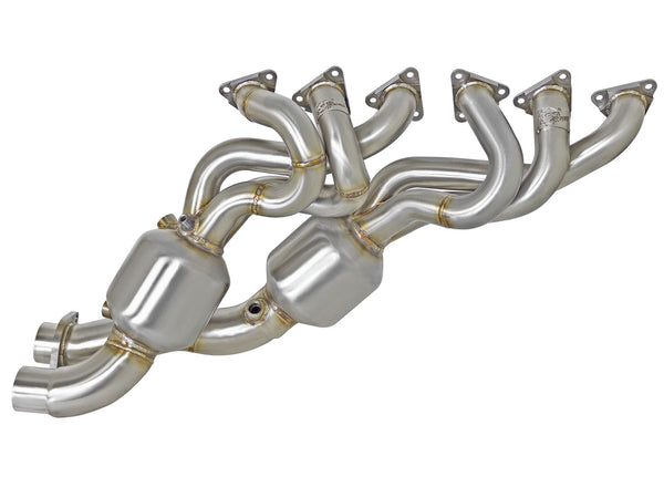 AFE: Twisted Steel Long Tube Header (Street Series) BMW M3 (E46) 01-06 L6-3.2L (S54)
