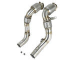 AFE: Twisted Steel Street Series Down-Pipes BMW X5 M (F85)/X6 M (F86) 15-19 V8-4.4L (tt) S63
