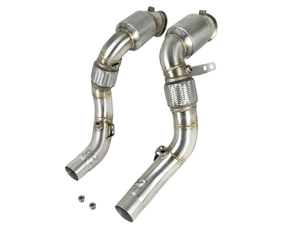 AFE: Twisted Steel Street Series Down-Pipes BMW X5 M (F85)/X6 M (F86) 15-19 V8-4.4L (tt) S63