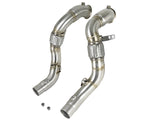 AFE: Twisted Steel Race Series Down-Pipes BMW X5 M (F85)/X6 M (F86) 15-19 V8-4.4L (tt) S63