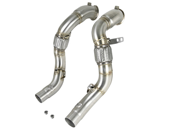 AFE: Twisted Steel Race Series Down-Pipes BMW X5 M (F85)/X6 M (F86) 15-19 V8-4.4L (tt) S63