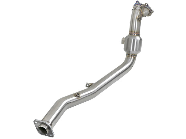 AFE: Twisted Steel Down-Pipe (Street Series) Subaru WRX STI 15-19 H4-2.5L (t)