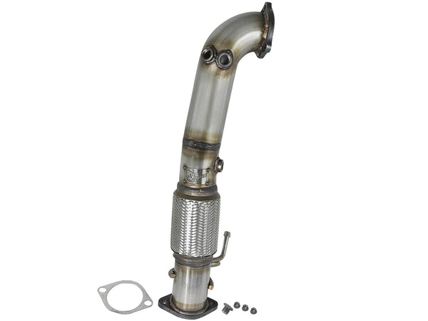 AFE: Twisted Steel Down-Pipe - Race Series Hyundai Elantra GT 18-20 L4-1.6L (t)