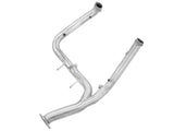 AFE: Twisted Steel Y-Pipe 3" to 3-1/2" Stainless Steel Exhaust System (Race Series) Ford F-150 11-14 V8-5.0L