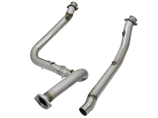 AFE: Twisted Steel Down-Pipes (Race Series) Ford F-150 Raptor 17-20 V6-3.5L (tt)